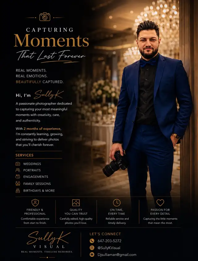 photographer available