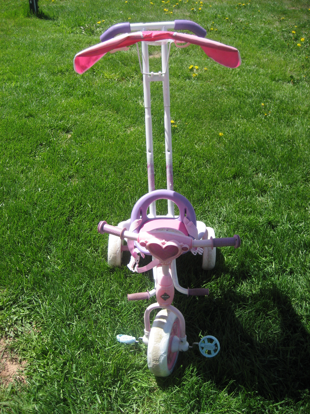 Girls small princess trike with shade cover by Huffy - Photo 3
