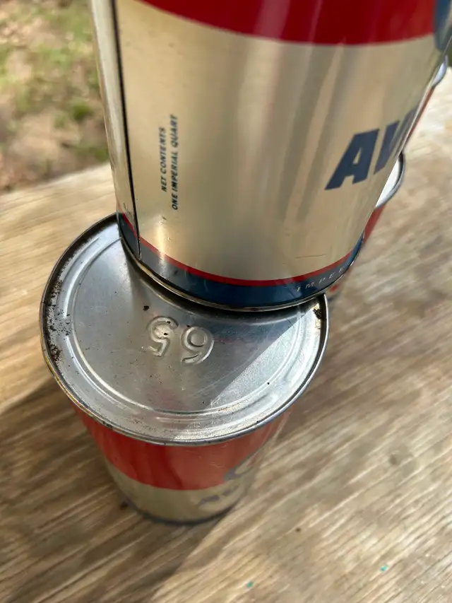 Esso aviation quart cans - Photo 4