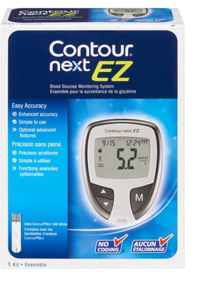 Ascensia Contour Next EZ Blood Glucose Meter