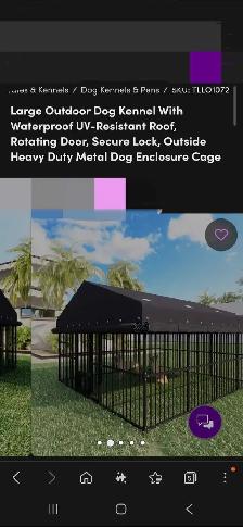 outdoor dog run