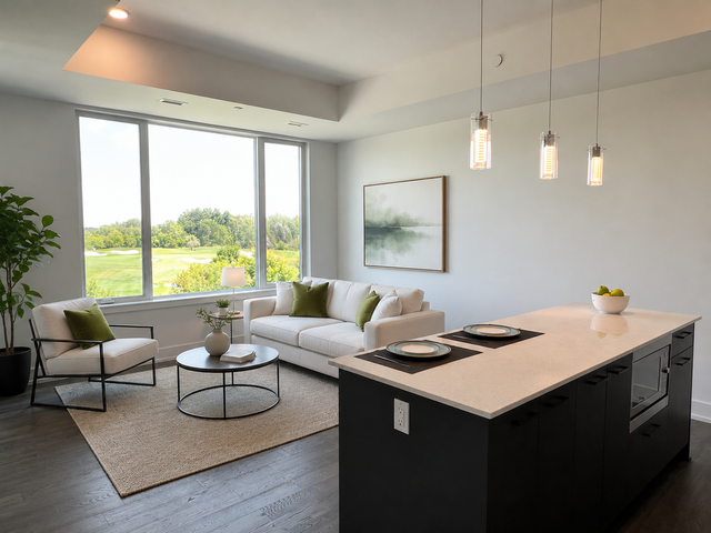 FOREST & GOLF COURSE VIEWS FROM STUNNING PENTHOUSE AT KANATA