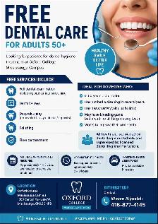 FREE DENTAL CLEANING & EXAMINATION – MISSISSAUGA