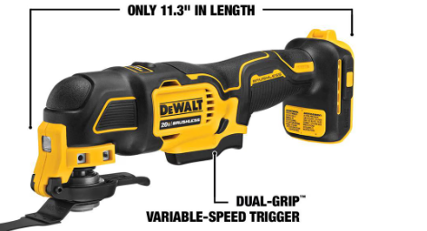 DEWALT 20V MAX ATOMIC Brushless Oscillating Multi-Tool - Photo 6