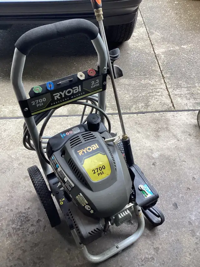 Ryobi pressure washer