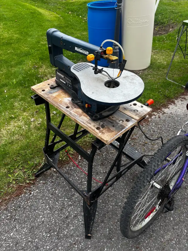Mastercraft Scroll Saw 16", speed 1725 RPM.  Winchester, ON