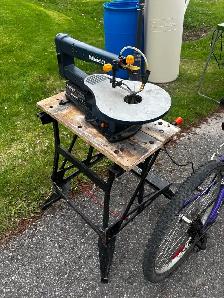Mastercraft Scroll Saw 16", speed 1725 RPM.  Winchester, ON