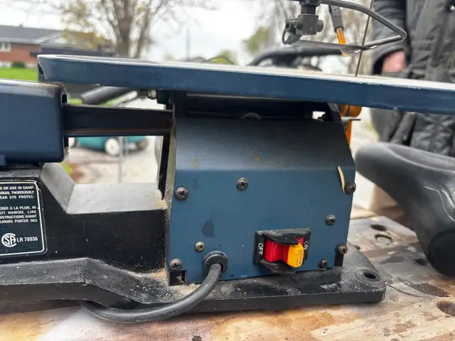 Mastercraft Scroll Saw 16", speed 1725 RPM.  Winchester, ON - Photo 5
