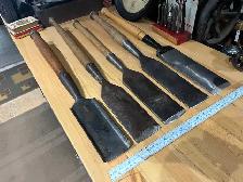 Vintage Timber framing Chisels, Slicks, & Gouges - Photo 3