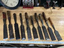 Vintage 2-inch Timber Framing Chisels