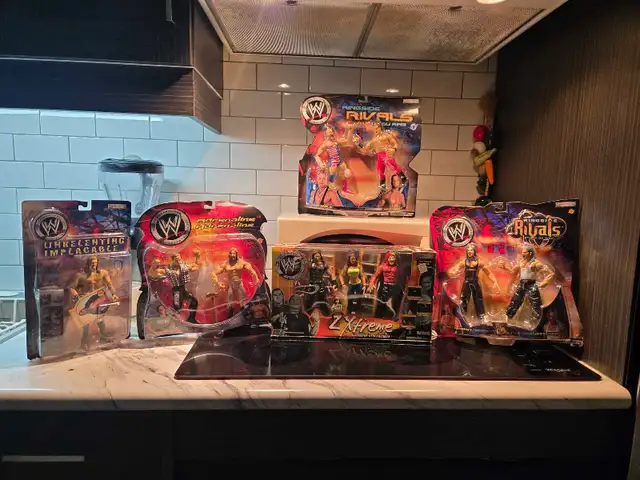 collectable wrestling figurines