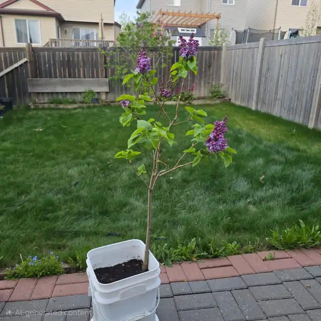 Lilac bush