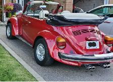 1979 VW Super Beetle Convertible