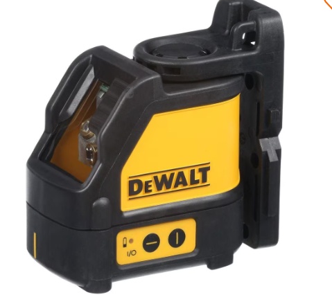 DEWALT 50/165 ft. Red Self-Leveling Cross Line Laser Level
