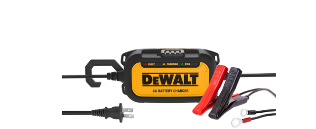DEWALT DXAEC2CA 2-Amp Battery Charger/Maintainer,