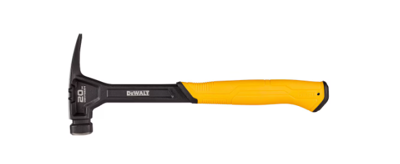 DEWALT 20oz Steel Rip Claw Nailing Hammer