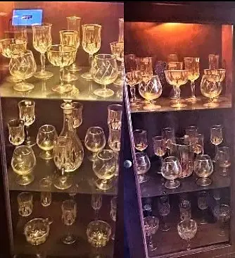 61 PCS ANTIQUE 1960 59 VERRE DE SETS DE CRYSTAL .T. MURA - Photo 2