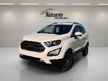 2018 Ford EcoSport SES, Auto, Cuir, Toit, Mag, Camera, GPS, Full