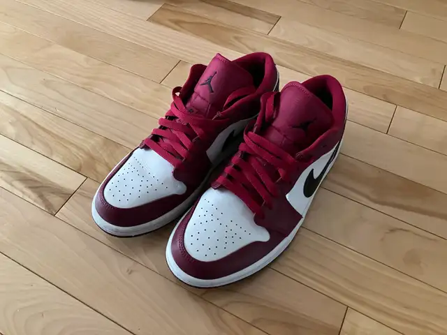 Jordan 1 Low | Noble Red | US Men’s 10 | 553558-604 - Photo 2