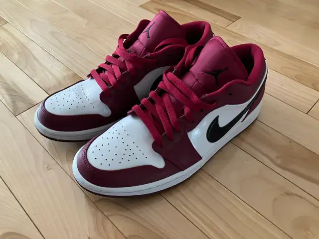 Jordan 1 Low | Noble Red | US Men’s 10 | 553558-604 - Photo 5