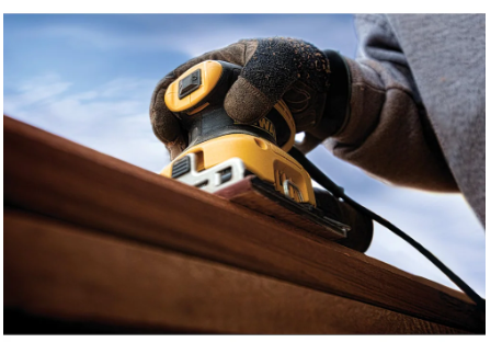DEWALT 2.3 Amp Corded 1/4 Sheet Palm Grip Sander Kit - Photo 3