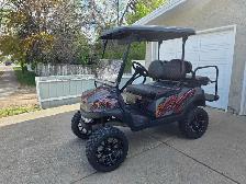 Custom Lifted! Club Car Tempo Golf Cart (With Rear Seat)