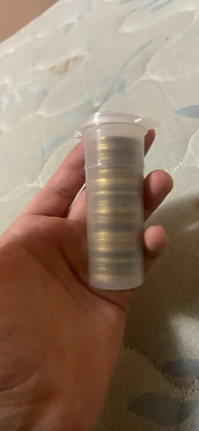 45 Counted Hughes Car Wash Tokens