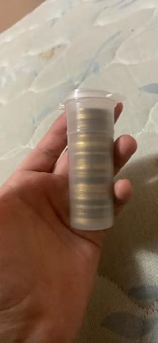 45 Counted Hughes Car Wash Tokens