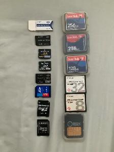 Memory Cards & SD card for camera not for cell phone $50 for All