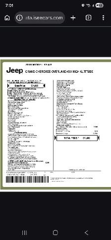 2018 jeep grand Cherokee Overland High altitude - Photo 9