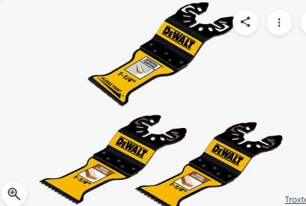 DEWALT Oscillating Wood Blade Bi-Metal 3 PC