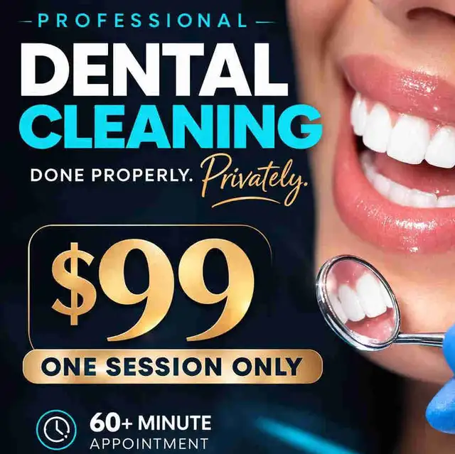 Single-Visit Dental Cleaning  — $99