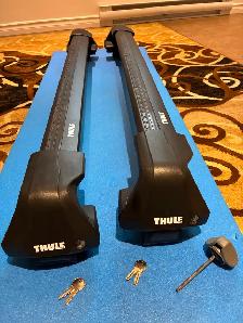 Thule barres de toit WingBar Edge Audi A4/S4 B9 (2017-2018-2019)