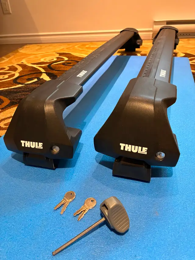 Thule barres de toit WingBar Edge Audi A4/S4 B9 (2017-2018-2019) - Photo 2