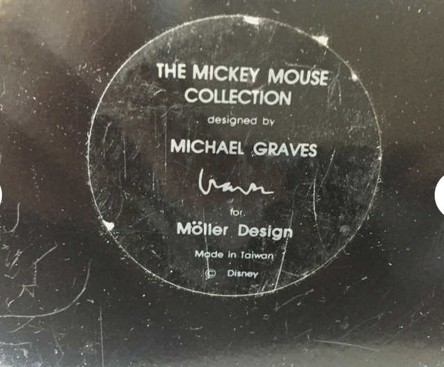 Disney Mickey Mouse Book Ends Michael Graves Metal Black 2 piece - Photo 3