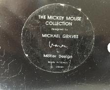 Disney Mickey Mouse Book Ends Michael Graves Metal Black 2 piece - Photo 3