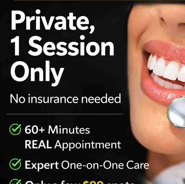 Save Time — Dental Cleaning in One Visit ($99)