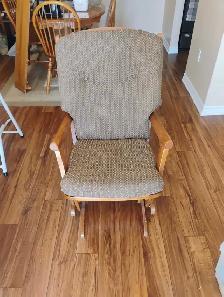 Glider rocking chair