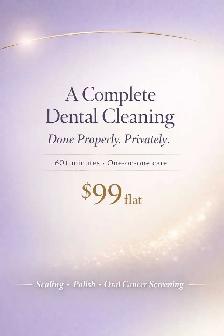 Full Smile Refresh in One Visit — $99 Dental Cleaning