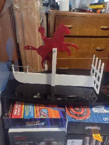 Wooden Windmill Rider