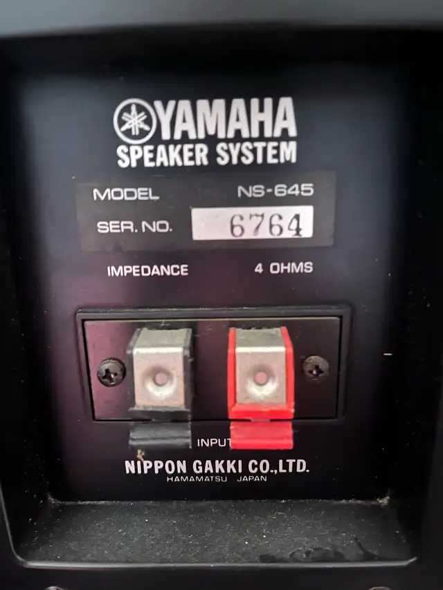 Yamaha NS645 Speakers - Photo 3