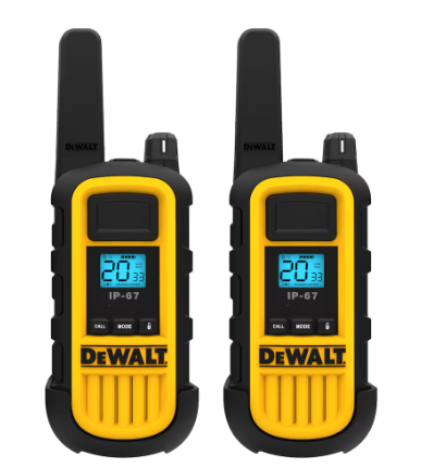 300,000 Sq. ft. FRS/GMRS Heavy Duty 2 Watt Two-Way Walkie talkie