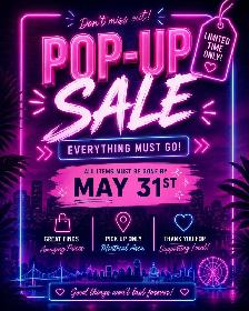 pop up sale