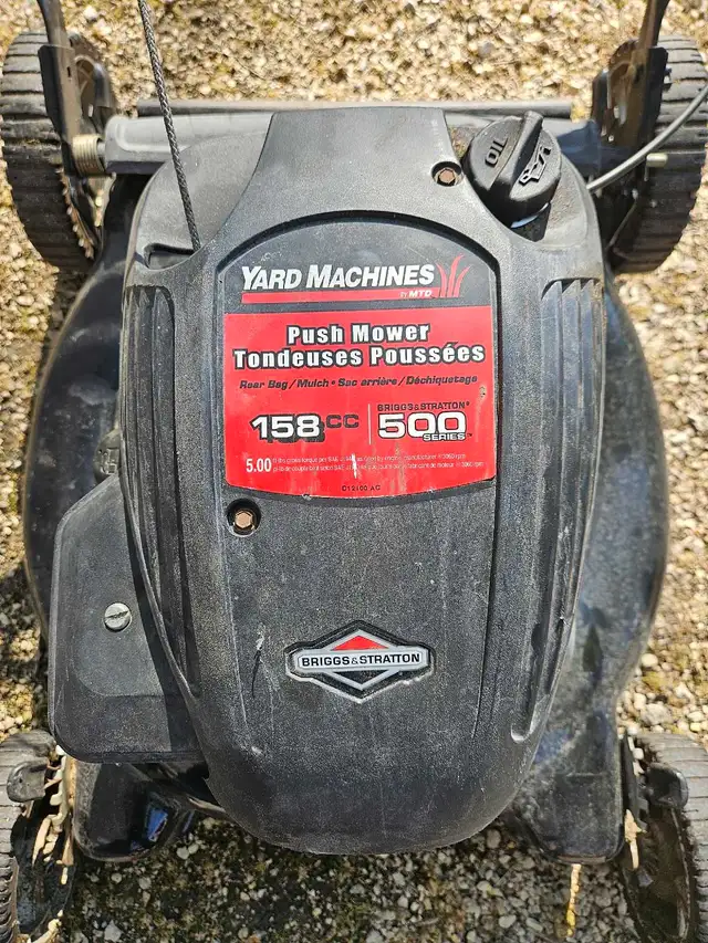 lawnmower yard Machine - Photo 4