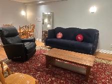 Furnished Basement Available on June 1st.