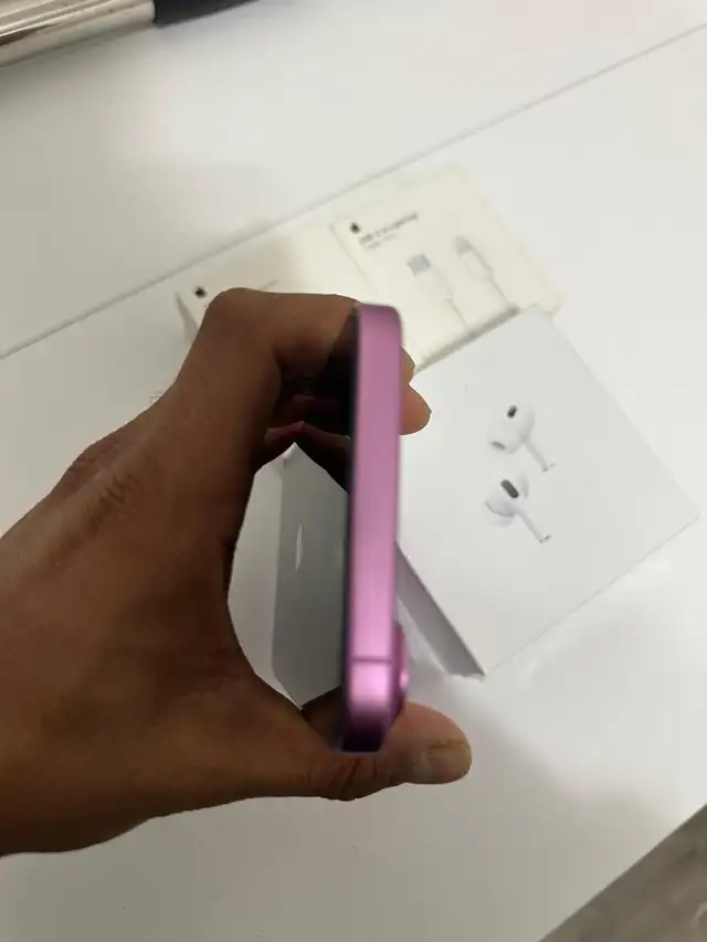 iPhone 16 Plus 128gb PINK Airpods Pkg/Delivery - Photo 3