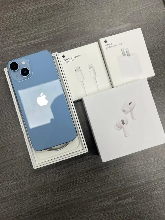 iPhone 14 Plus 128gb Airpods Pkg/Delivery