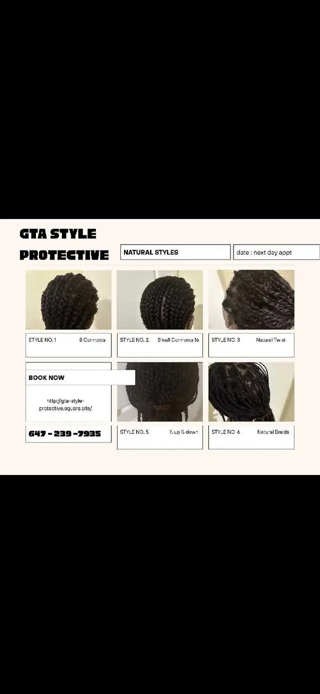NATURAL HAIR BRADER : Mobile Service