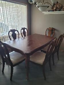 Kitchen dining room set.