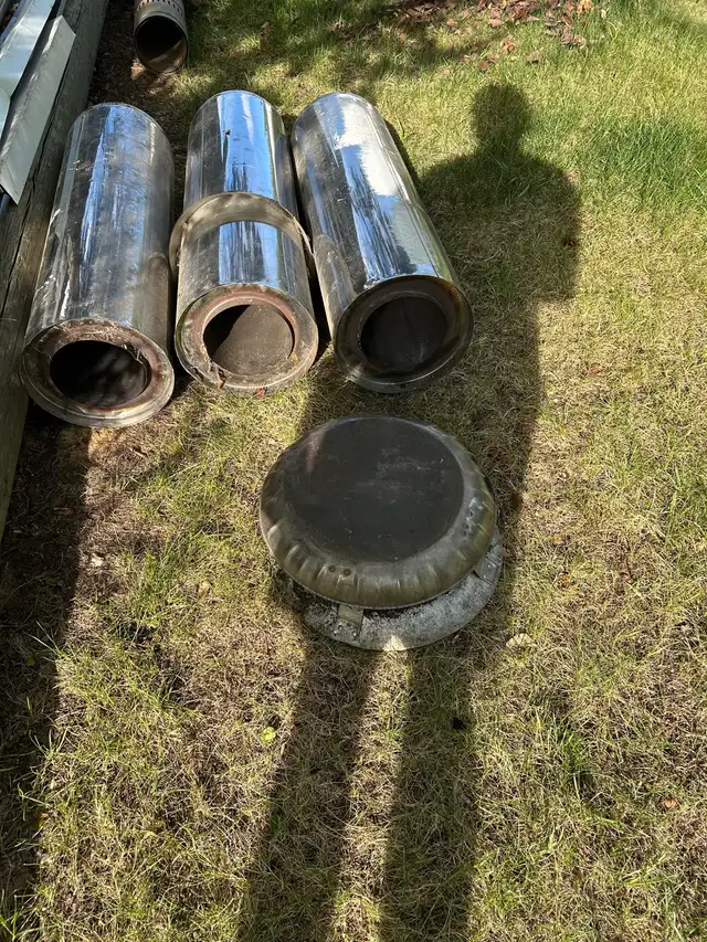 Used wood chimney - Photo 6
